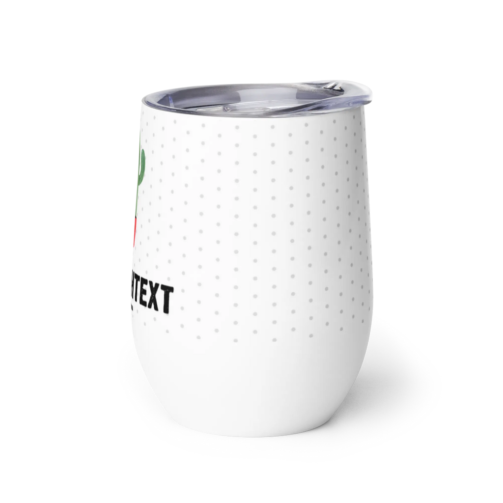 Spersonalizowany kubek do wina Kaktus gniew Kaktus, Kaktusy