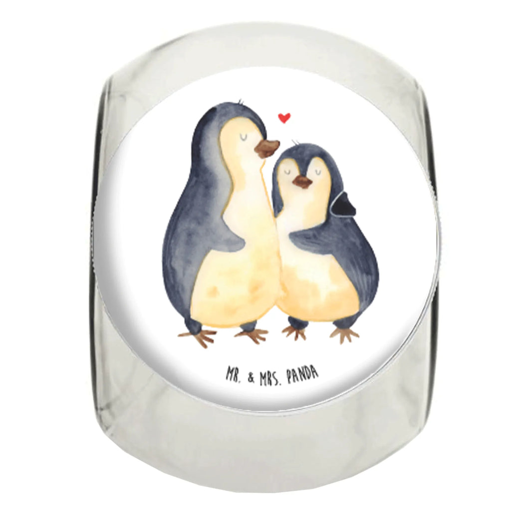 Candy Jar Penguin embrace Penguin, North Pole, Winter, Penguins, wedding gift, engagement, love gift, lovers, anniversary, penguin, wedding day, proof of love, love, wedding