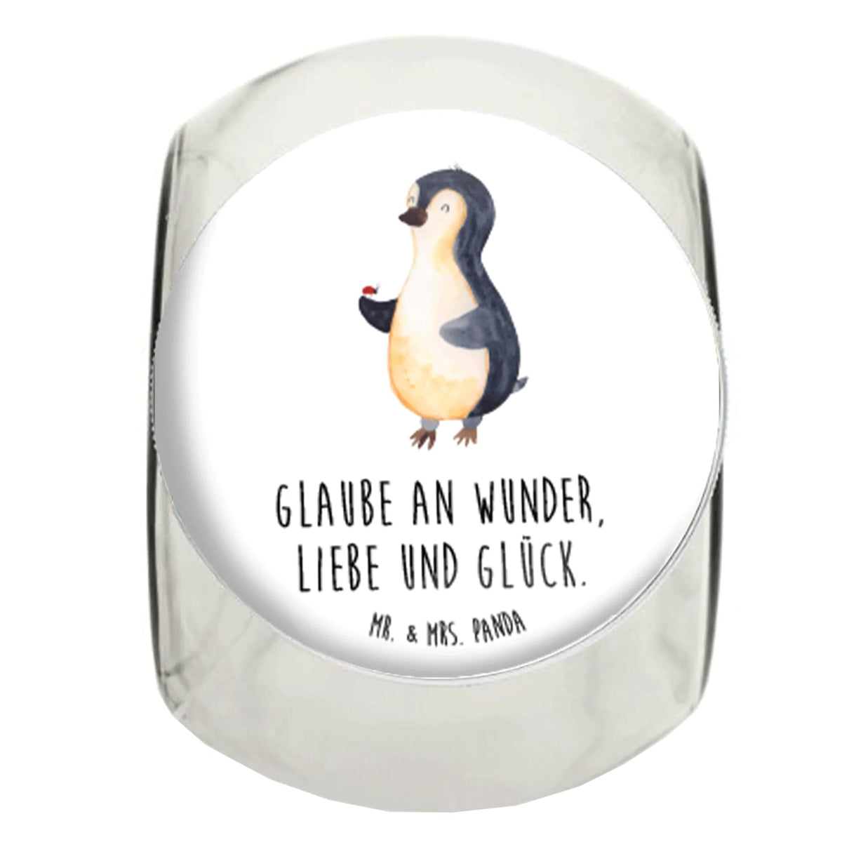 Bonbonglas Pinguin Marienkäfer Vorratsglas, gewürzglas, keksdose glas, Aufbewahrungsdose, Lebensmittelbehälter, Frischhaltedose, Bonbonbehälter, Vorratsbehälter, Süßigkeitenglas, küchenglas, keksglas, Vorratsdose Glas, Dekoglas, Candyglas, Naschdose, Glasdose, Naschglas, Süßigkeiten Glas, Teedose, Vorratsdose, Bonbonglas, mehrzweckglas, aufbewahrungsglas, glasbehälter, Kaffeedose, schraubglas, Müsli Glas, Bonboniere, lebensmittelbehälter glas, Pinguin, Pinguine, Freude, Lebensfreude, Marienkäfer, Glück, Wunder, Liebe