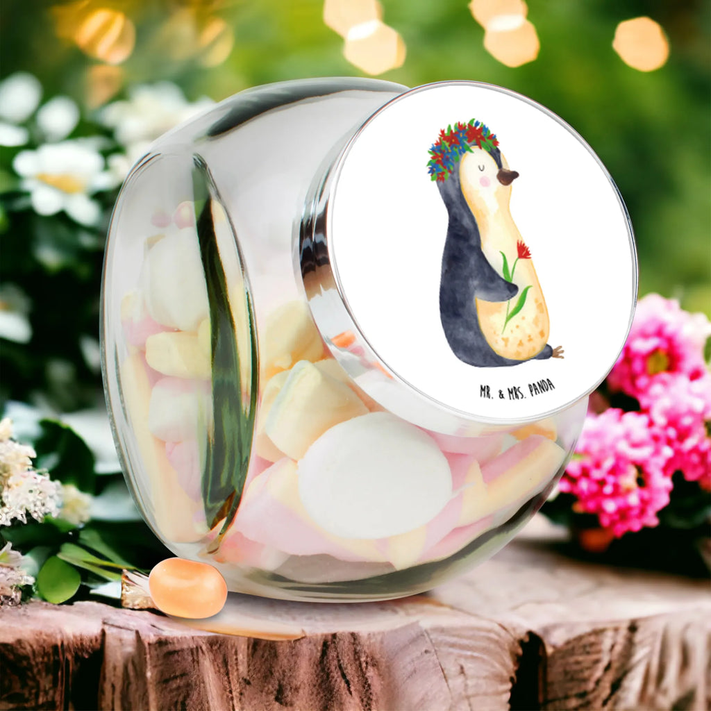 Candy Jar Penguin Flower aufbewahrungsglas, glas für gewürze, glas mit verschluss, glasdosen, glas für müsli, Candyglas, aufbewahrungsgläser, vorratsgläser, Bonbonglas, Glas Für Bonbons, glasbehälter, Naschdose, süßigkeitengläser, Vorratsbehälter, aufbewahrungsbehälter, mehrzweckglas, keksglas, Bonbonbehälter, schraubglas, keksdose glas, glas mit deckel, glas für süßigkeiten, Vorratsdose, Vorratsglas, glas für kaffee, müsliglas, gewürzglas, Glasdose, glas für tee, Süßigkeitenglas, Bonboniere, Vorratsdose Glas, bonbongläser, Naschglas, lebensmittelbehälter glas, Pinguin, Blumenkranz, Universum, Liebeskummer, Geschenkidee, Lebenslust, Leben, Pinguine, Wünsche, Ziele, Lebensziele, Motivation