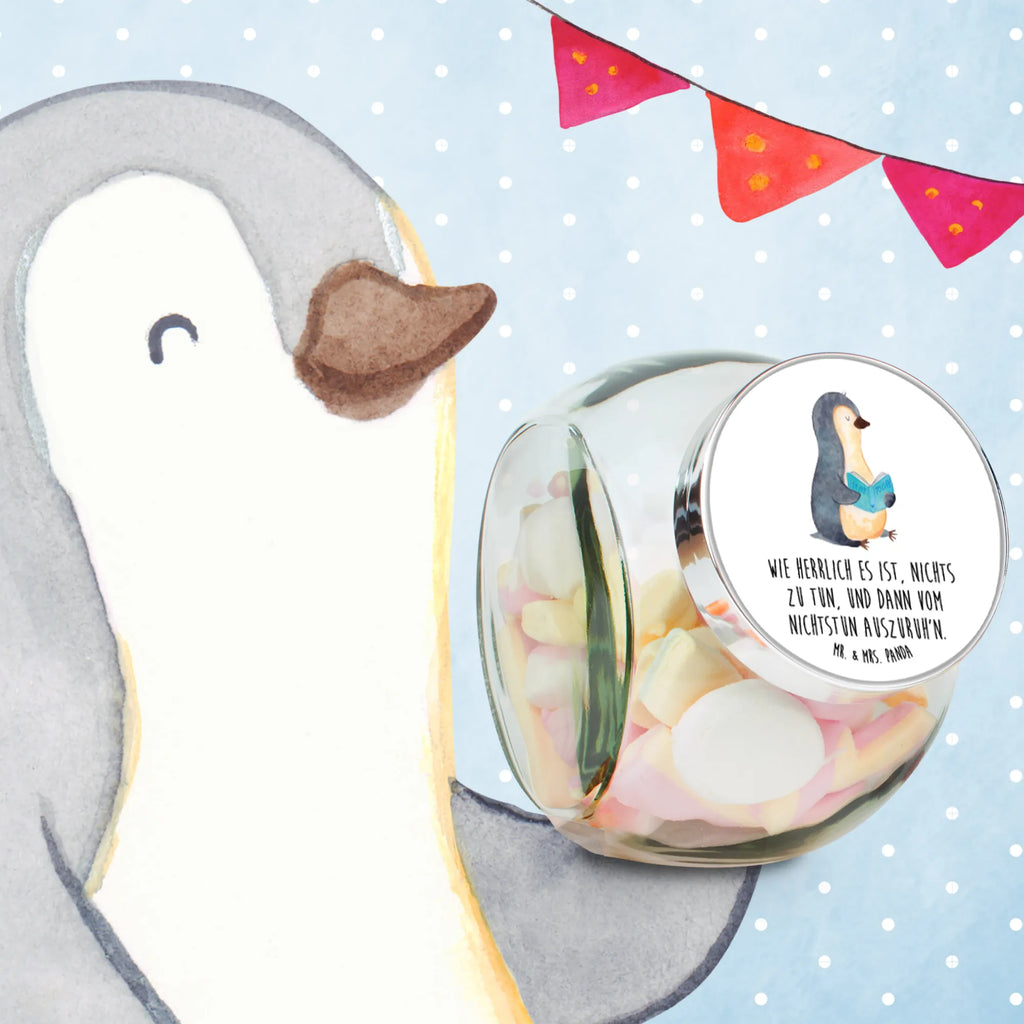 Słoik na cukierki pingwin książka Pinguin