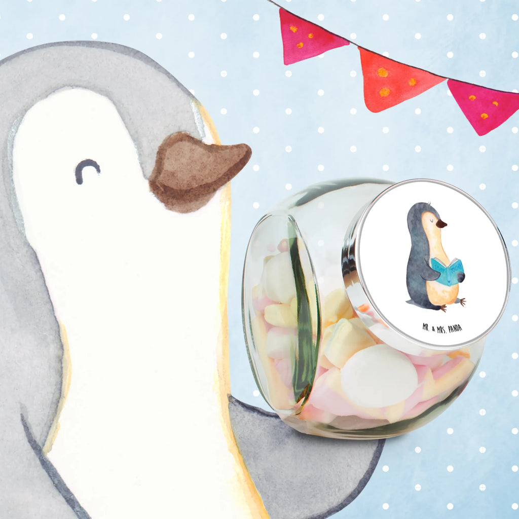 Słoik na cukierki pingwin książka Pinguin