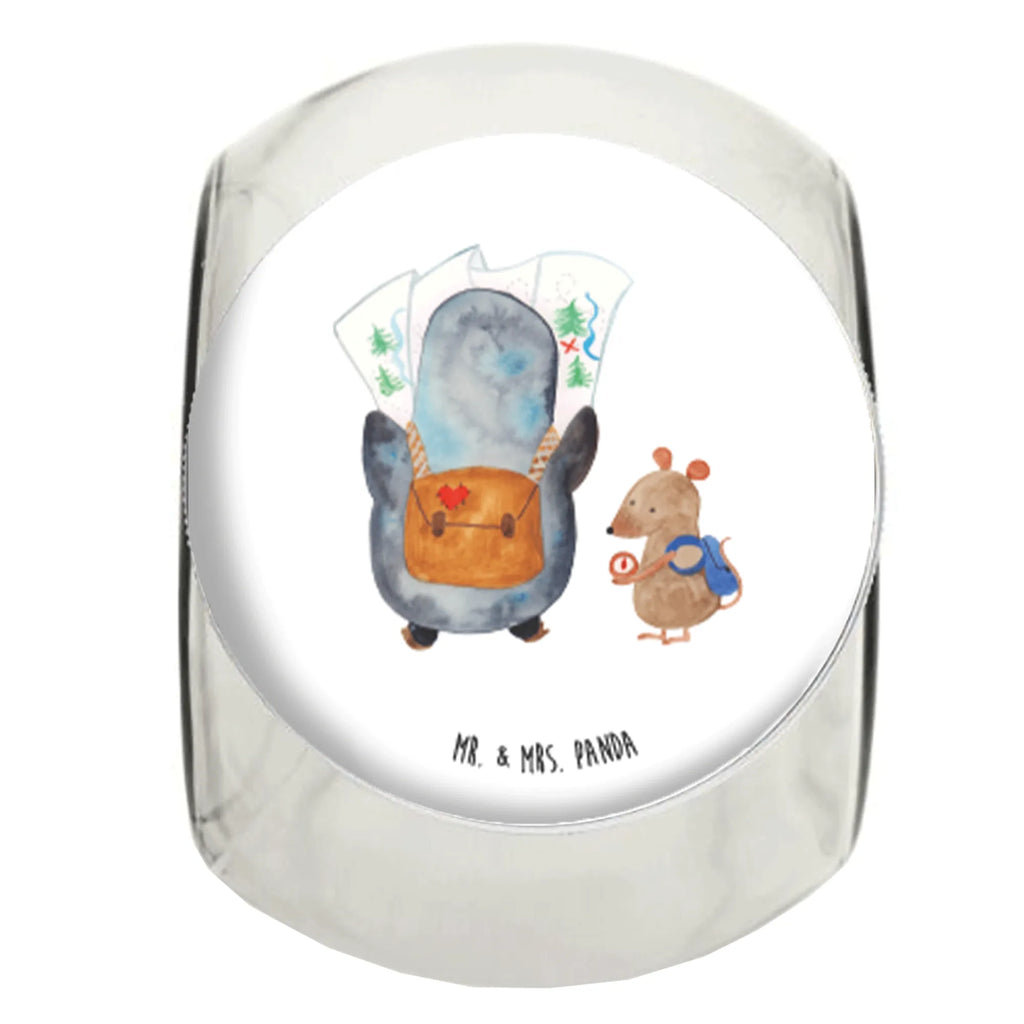 Słoik na cukierki Pingwin i Mysz Wędrowcy Vorratsdose, Bonbonglas, lebensmittelbehälter glas, vorratsgläser, gewürzglas, keksdose glas, glas für müsli, Candyglas, glas mit verschluss, aufbewahrungsgläser, glasdosen, aufbewahrungsbehälter, Glasdose, bonbongläser, Vorratsdose Glas, schraubglas, Bonboniere, glas für tee, mehrzweckglas, glas für kaffee, glas mit deckel, Glas Für Bonbons, Bonbonbehälter, glasbehälter, Vorratsglas, aufbewahrungsglas, süßigkeitengläser, Naschdose, glas für gewürze, glas für süßigkeiten, Süßigkeitenglas, Naschglas, müsliglas, Vorratsbehälter, keksglas, Pinguin, Pinguine, Roadtrip, Wanderlust, Abenteuer, Ausflug, Abenteurer, Wandern