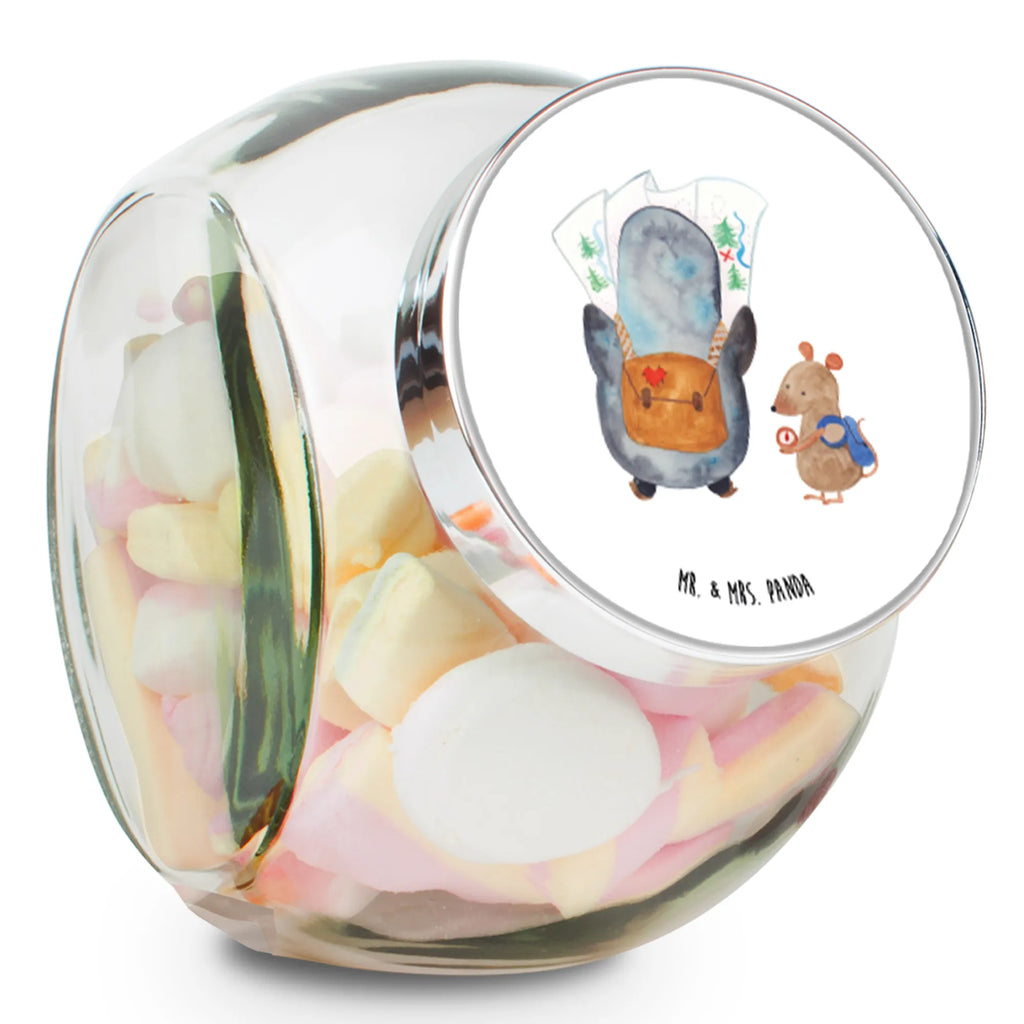 Słoik na cukierki Pingwin i Mysz Wędrowcy Vorratsdose, Bonbonglas, lebensmittelbehälter glas, vorratsgläser, gewürzglas, keksdose glas, glas für müsli, Candyglas, glas mit verschluss, aufbewahrungsgläser, glasdosen, aufbewahrungsbehälter, Glasdose, bonbongläser, Vorratsdose Glas, schraubglas, Bonboniere, glas für tee, mehrzweckglas, glas für kaffee, glas mit deckel, Glas Für Bonbons, Bonbonbehälter, glasbehälter, Vorratsglas, aufbewahrungsglas, süßigkeitengläser, Naschdose, glas für gewürze, glas für süßigkeiten, Süßigkeitenglas, Naschglas, müsliglas, Vorratsbehälter, keksglas, Pinguin, Pinguine, Roadtrip, Wanderlust, Abenteuer, Ausflug, Abenteurer, Wandern