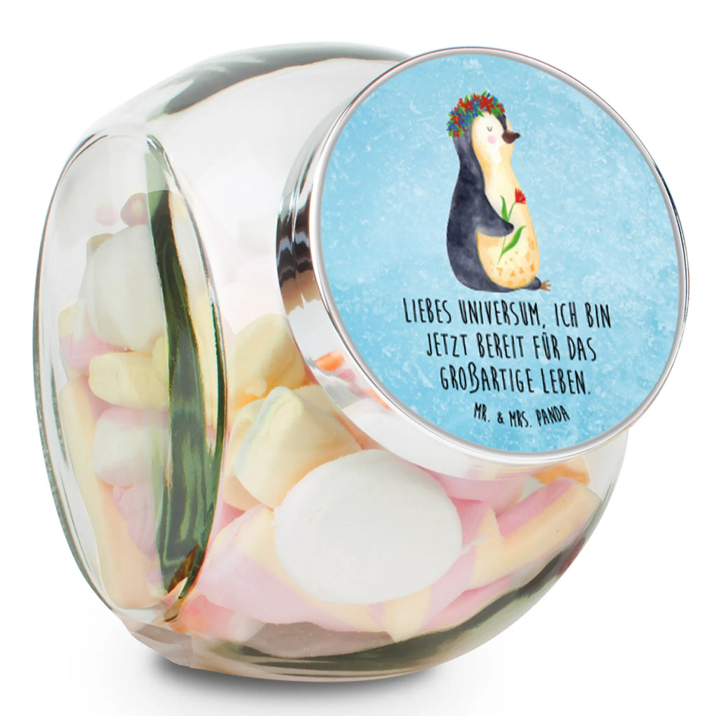 Candy Jar Penguin Flower aufbewahrungsglas, glas für gewürze, glas mit verschluss, glasdosen, glas für müsli, Candyglas, aufbewahrungsgläser, vorratsgläser, Bonbonglas, Glas Für Bonbons, glasbehälter, Naschdose, süßigkeitengläser, Vorratsbehälter, aufbewahrungsbehälter, mehrzweckglas, keksglas, Bonbonbehälter, schraubglas, keksdose glas, glas mit deckel, glas für süßigkeiten, Vorratsdose, Vorratsglas, glas für kaffee, müsliglas, gewürzglas, Glasdose, glas für tee, Süßigkeitenglas, Bonboniere, Vorratsdose Glas, bonbongläser, Naschglas, lebensmittelbehälter glas, Pinguin, Blumenkranz, Universum, Liebeskummer, Geschenkidee, Lebenslust, Leben, Pinguine, Wünsche, Ziele, Lebensziele, Motivation