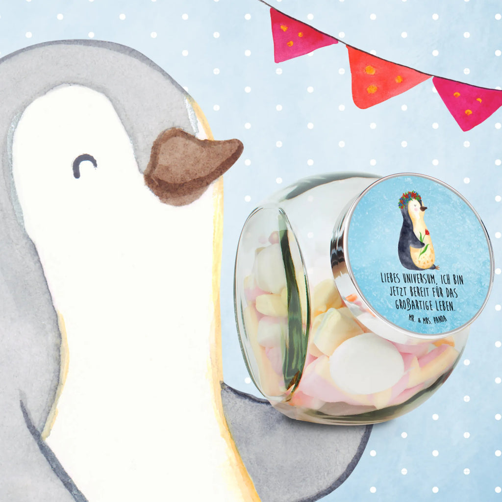 Candy Jar Penguin Flower aufbewahrungsglas, glas für gewürze, glas mit verschluss, glasdosen, glas für müsli, Candyglas, aufbewahrungsgläser, vorratsgläser, Bonbonglas, Glas Für Bonbons, glasbehälter, Naschdose, süßigkeitengläser, Vorratsbehälter, aufbewahrungsbehälter, mehrzweckglas, keksglas, Bonbonbehälter, schraubglas, keksdose glas, glas mit deckel, glas für süßigkeiten, Vorratsdose, Vorratsglas, glas für kaffee, müsliglas, gewürzglas, Glasdose, glas für tee, Süßigkeitenglas, Bonboniere, Vorratsdose Glas, bonbongläser, Naschglas, lebensmittelbehälter glas, Pinguin, Blumenkranz, Universum, Liebeskummer, Geschenkidee, Lebenslust, Leben, Pinguine, Wünsche, Ziele, Lebensziele, Motivation