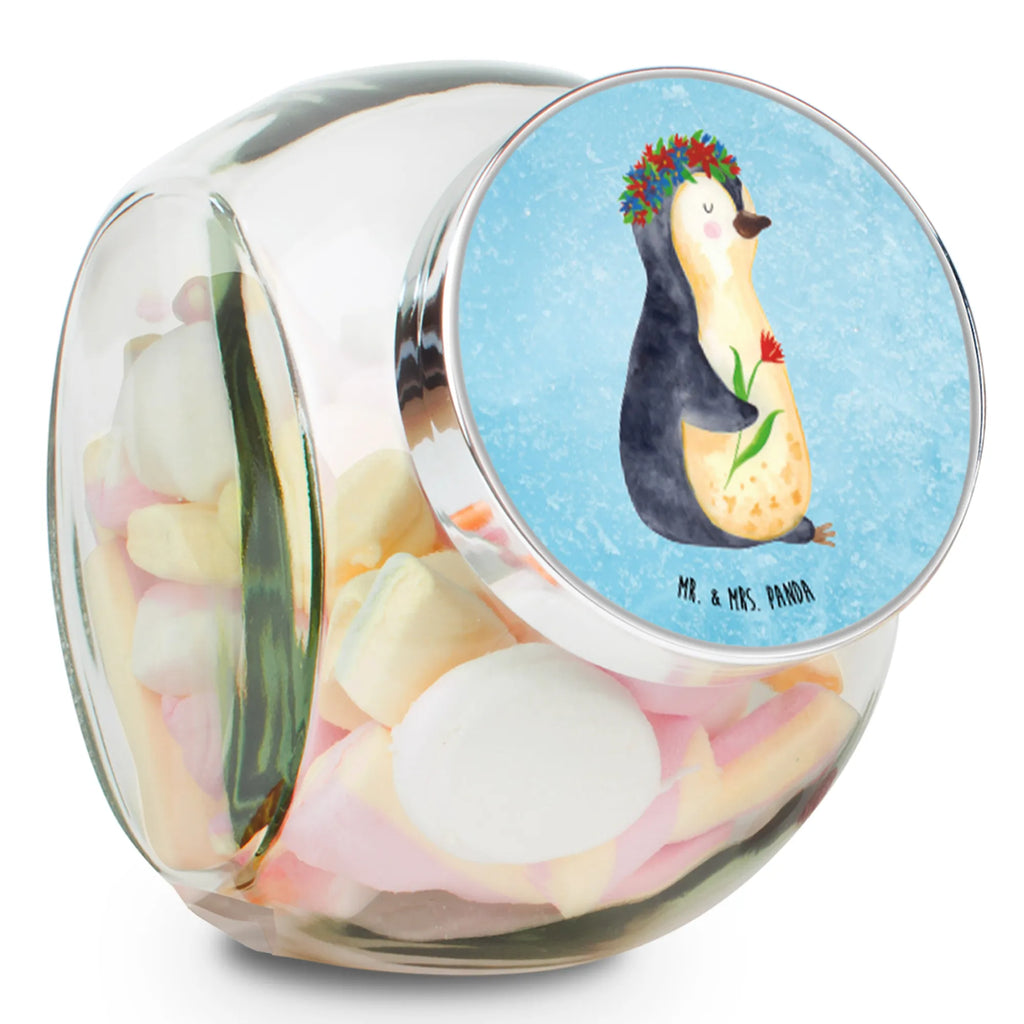 Candy Jar Penguin Flower aufbewahrungsglas, glas für gewürze, glas mit verschluss, glasdosen, glas für müsli, Candyglas, aufbewahrungsgläser, vorratsgläser, Bonbonglas, Glas Für Bonbons, glasbehälter, Naschdose, süßigkeitengläser, Vorratsbehälter, aufbewahrungsbehälter, mehrzweckglas, keksglas, Bonbonbehälter, schraubglas, keksdose glas, glas mit deckel, glas für süßigkeiten, Vorratsdose, Vorratsglas, glas für kaffee, müsliglas, gewürzglas, Glasdose, glas für tee, Süßigkeitenglas, Bonboniere, Vorratsdose Glas, bonbongläser, Naschglas, lebensmittelbehälter glas, Pinguin, Blumenkranz, Universum, Liebeskummer, Geschenkidee, Lebenslust, Leben, Pinguine, Wünsche, Ziele, Lebensziele, Motivation