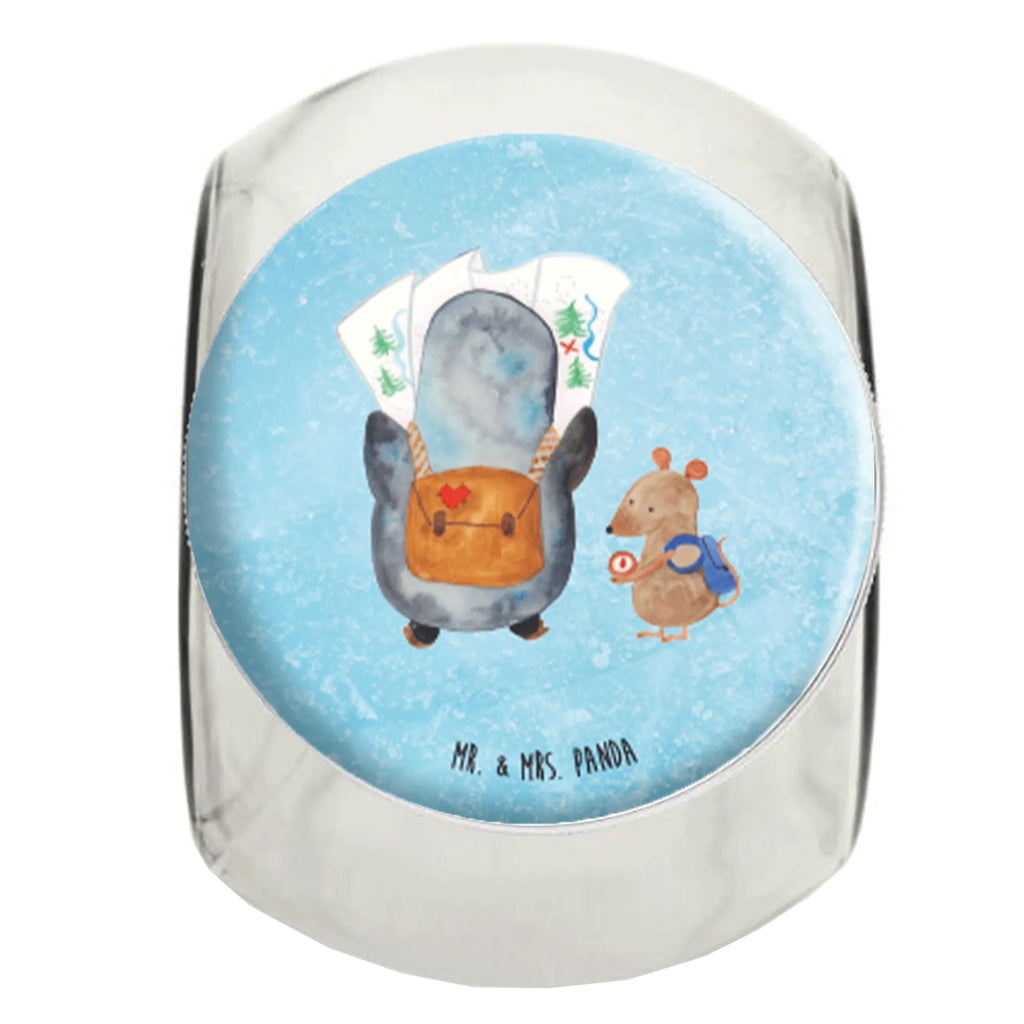 Słoik na cukierki Pingwin i Mysz Wędrowcy Vorratsdose, Bonbonglas, lebensmittelbehälter glas, vorratsgläser, gewürzglas, keksdose glas, glas für müsli, Candyglas, glas mit verschluss, aufbewahrungsgläser, glasdosen, aufbewahrungsbehälter, Glasdose, bonbongläser, Vorratsdose Glas, schraubglas, Bonboniere, glas für tee, mehrzweckglas, glas für kaffee, glas mit deckel, Glas Für Bonbons, Bonbonbehälter, glasbehälter, Vorratsglas, aufbewahrungsglas, süßigkeitengläser, Naschdose, glas für gewürze, glas für süßigkeiten, Süßigkeitenglas, Naschglas, müsliglas, Vorratsbehälter, keksglas, Pinguin, Pinguine, Roadtrip, Wanderlust, Abenteuer, Ausflug, Abenteurer, Wandern