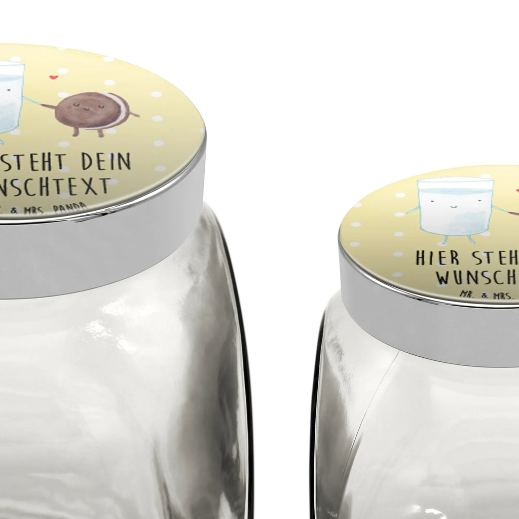 Spersonalizowany słoik na cukierki mleko ciastko Motywy zwierzęce, dobra energia, zabawne powiedzonka, zwierzęta