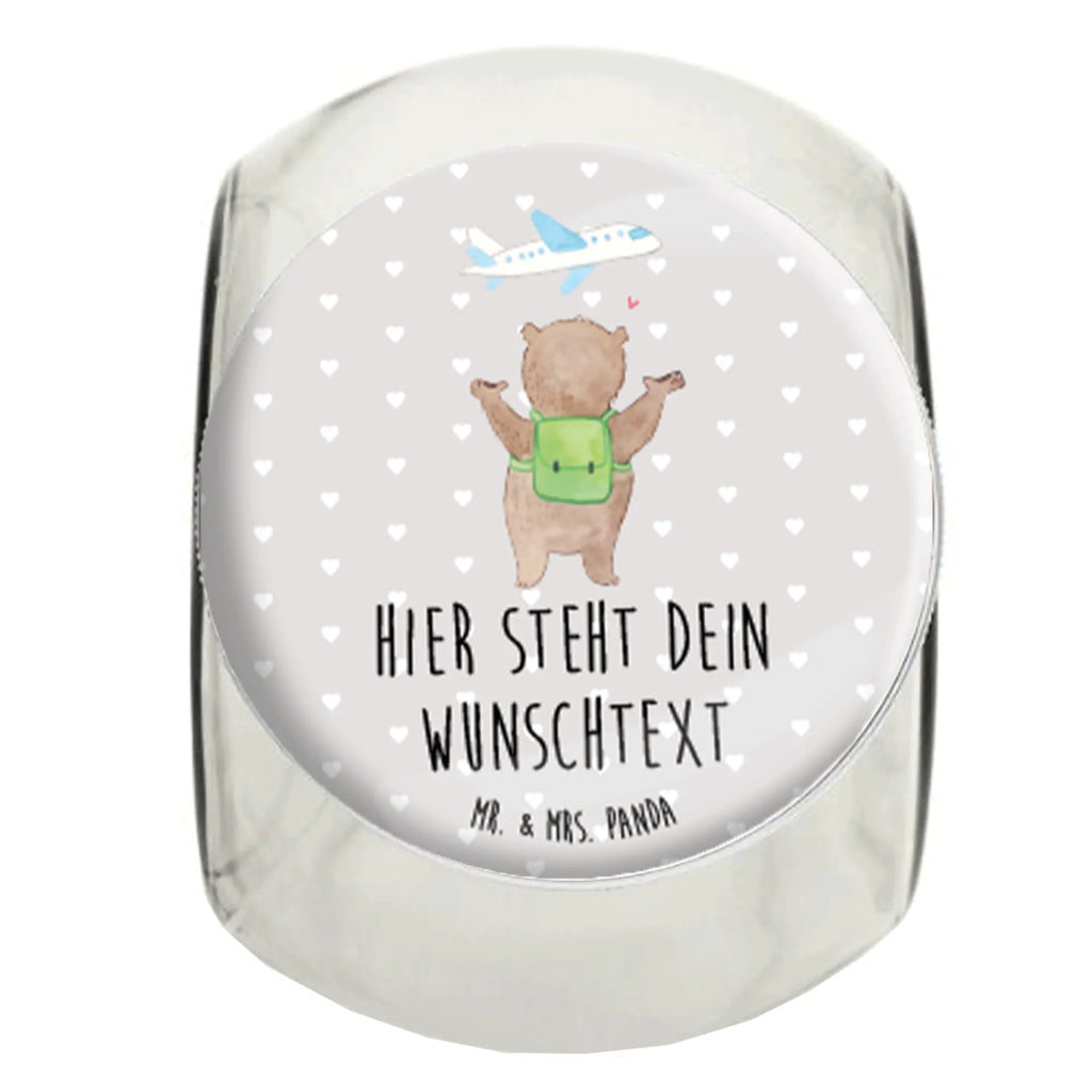 Personalized Candy Jar bear Airplane Love, Loving, Two, Together, Marriage, Engagement, Proposal of marriage, Love gift, gift for her, gift for him, anniversary gift, Valentine&#39;s Day Gift for Women Love Gift Anniversary Wedding Anniversary Party Favor Gift for Girlfriend Gift for Partner Boyfriend Gift Token of Love for Men for Husband