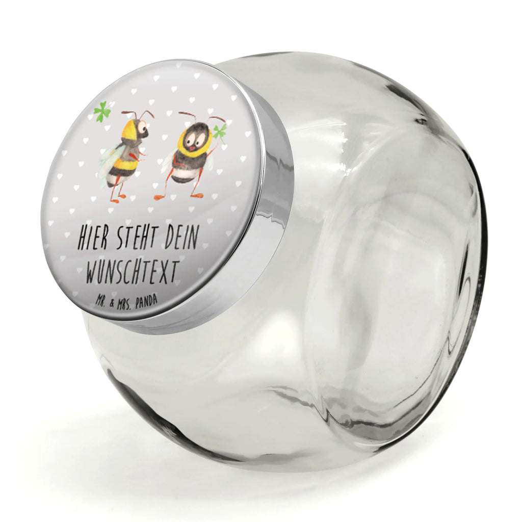 Spersonalizowany słoik na cukierki pszczoły para Miłość, partner, przyjaciel, przyjaciółka, mąż, żona, wesele, zaręczyny, prośba o rękę, prezent miłosny, rocznica, dzień ślubu