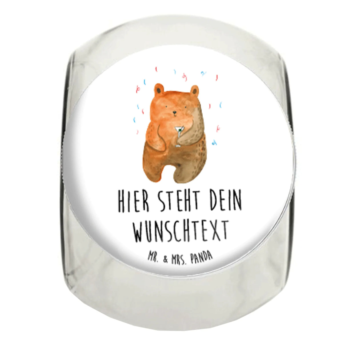 Personalized Candy Jar bear party