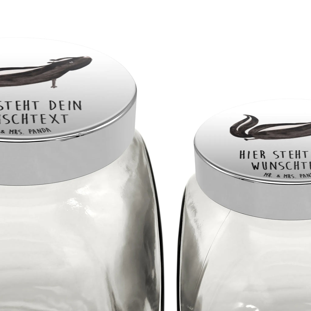 Spersonalizowany słoik na cukierki skunks Joga Stinktier, Skunk