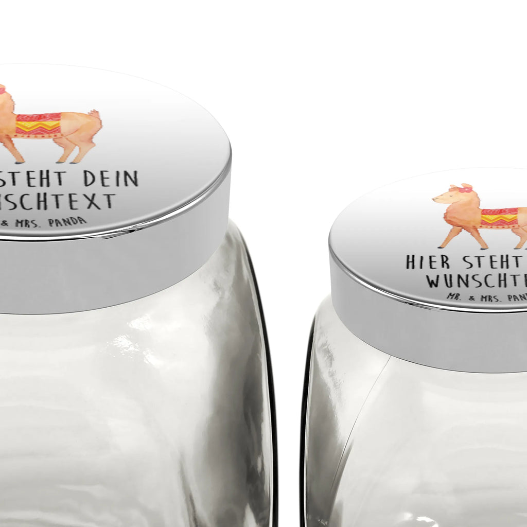 Spersonalizowany słoik na cukierki alpaka Dumny Alpaka, Lama