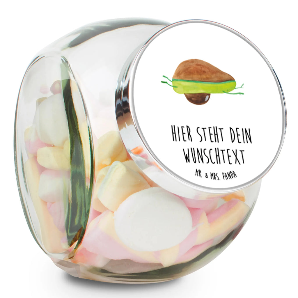Personalized Candy Jar avocado yoga avocado, vegetables