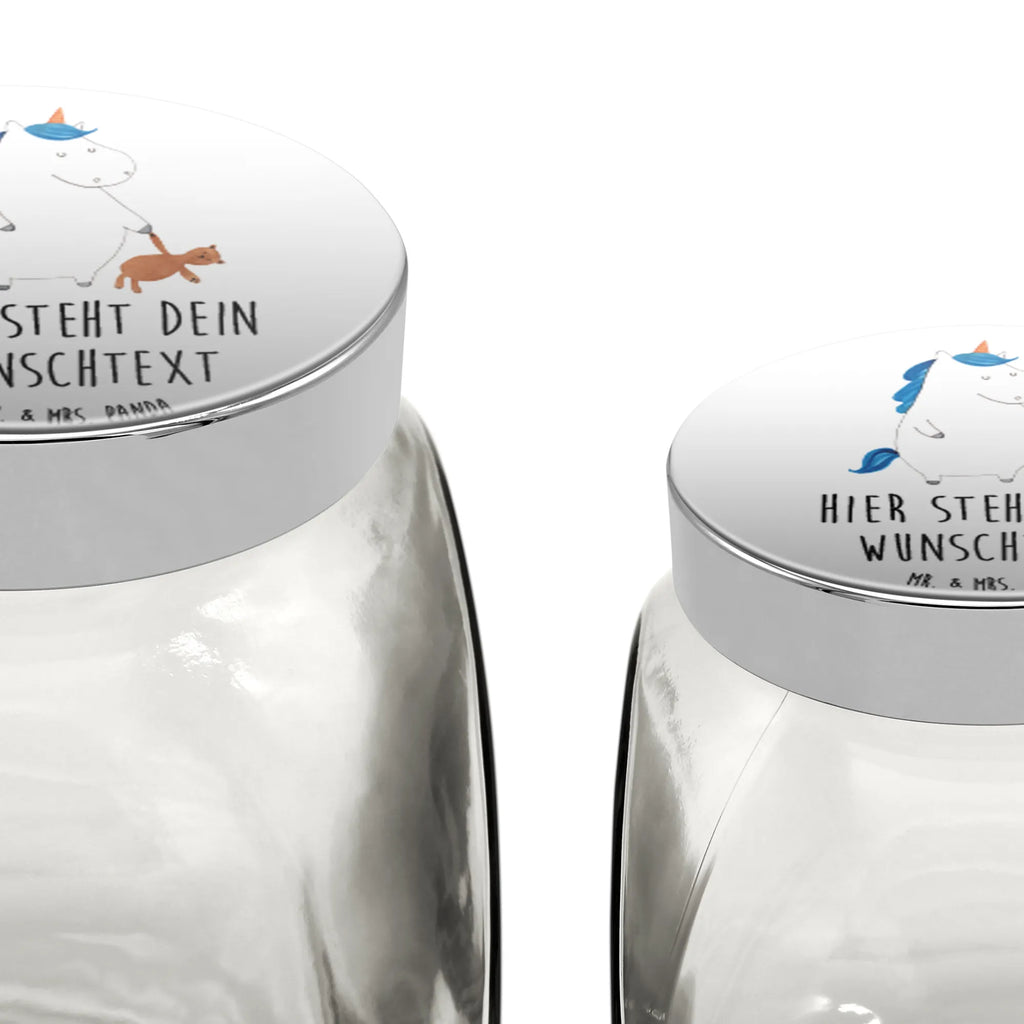 Personalized Candy Jar unicorn teddy unicorn, unicorns, single, good night, dreaming, single life, Unicorn, girlfriend, child present, sweet, bed, child gift, sleep