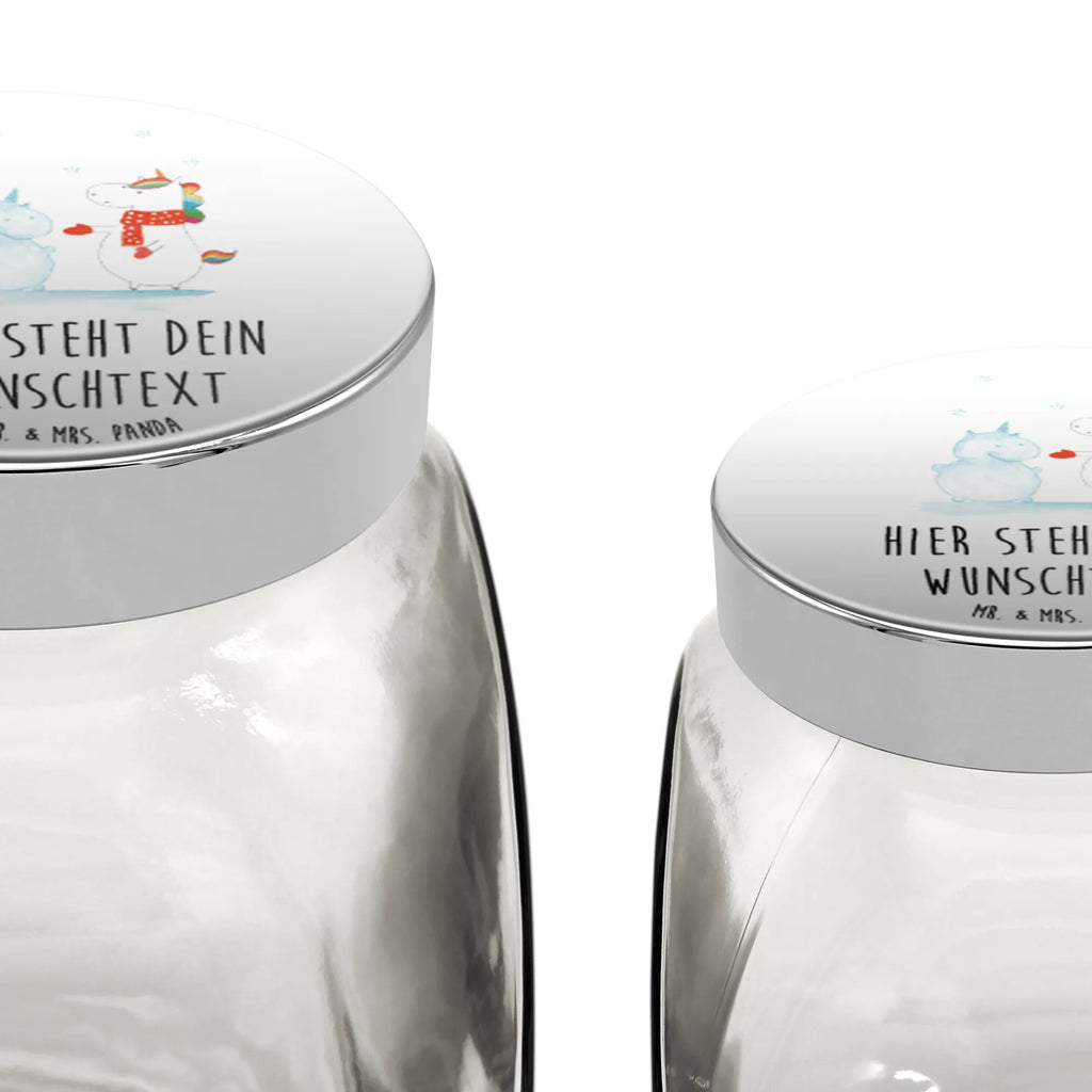 Personalized Candy Jar unicorn snowman unicorn, unicorns, Unicorn, winter gift, Winter, Gloves, Christmas Motif, Cold, present, Cap, X-Mas, Snowman, Snow, Christmas, Cake