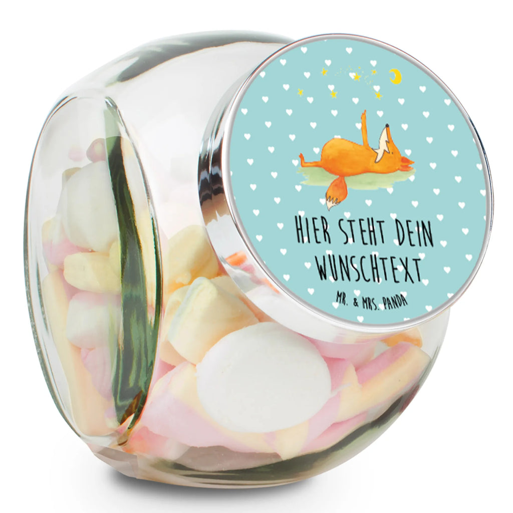 Spersonalizowany słoik na cukierki lis Gwiazdy Lis