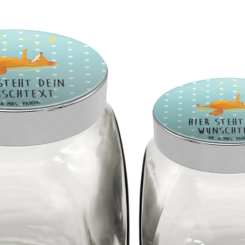 Spersonalizowany słoik na cukierki lis Gwiazdy Lis