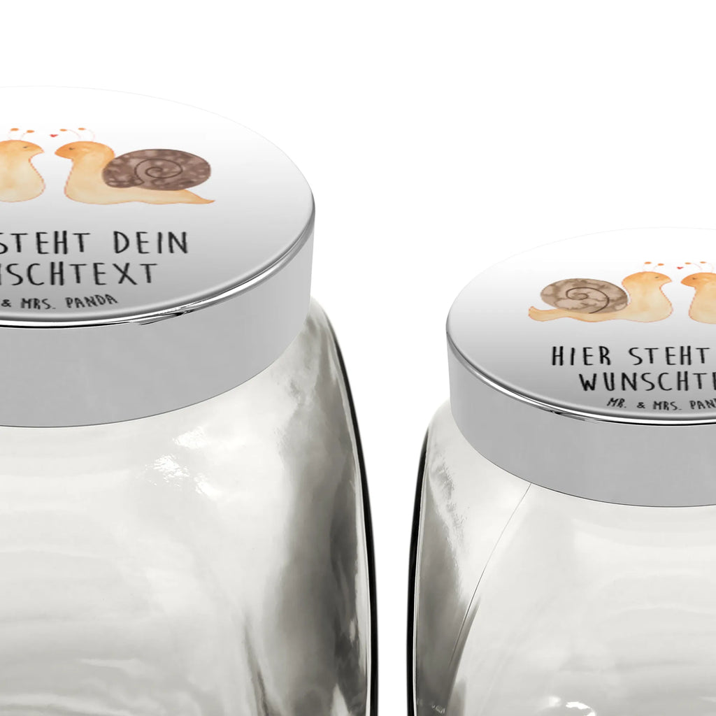 Spersonalizowany słoik na cukierki Miłość ślimaków Miłość, partner, przyjaciel, przyjaciółka, mąż, żona, wesele, zaręczyny, prośba o rękę, prezent miłosny, rocznica, dzień ślubu