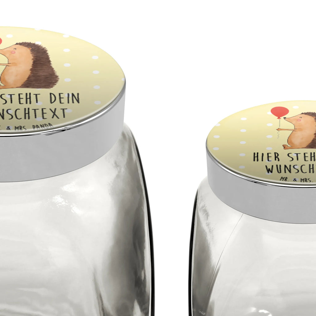 Personalized Candy Jar Hedgehog balloon small animals, cute, funny, cute animal motives, hand drawn, small world, funny sayings, good mood, happy, gifts, gift ideas, special gifts, animal lover, card, Happy Birthday, Birthday Child, Birthday, Balloon, hedgehog