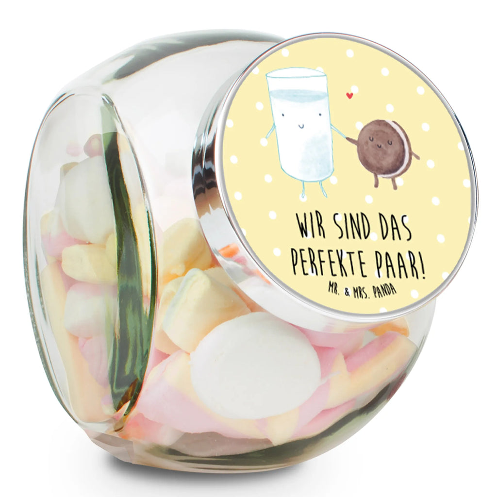 Słoik na cukierki mleko ciastko Motywy zwierzęce, dobra energia, zabawne powiedzonka, zwierzęta