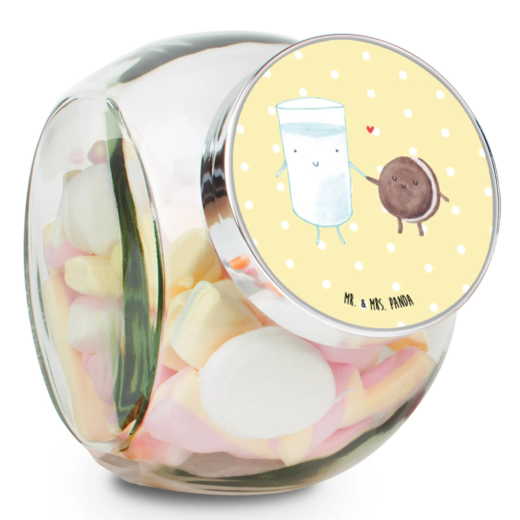 Słoik na cukierki mleko ciastko Motywy zwierzęce, dobra energia, zabawne powiedzonka, zwierzęta