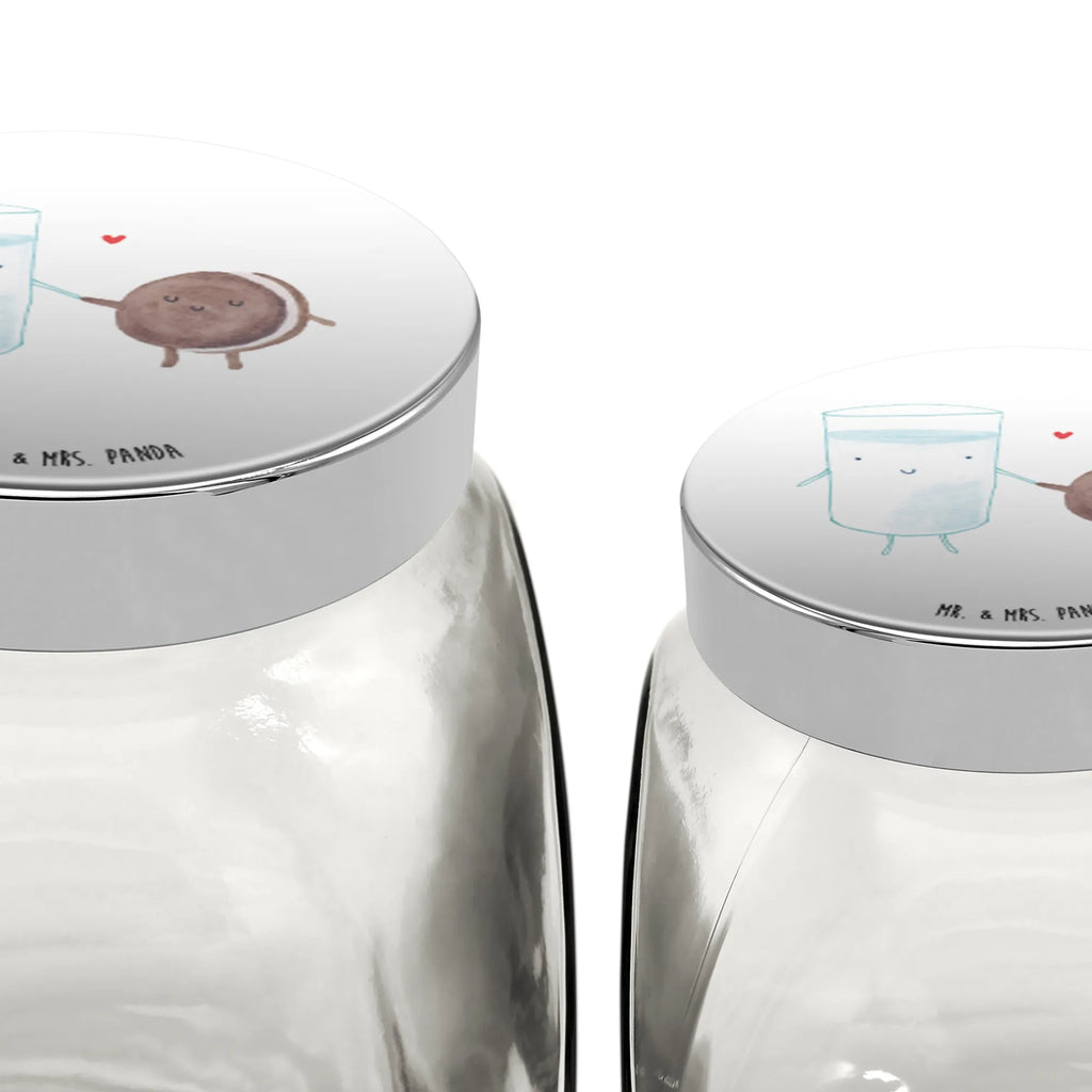 Słoik na cukierki mleko ciastko Motywy zwierzęce, dobra energia, zabawne powiedzonka, zwierzęta