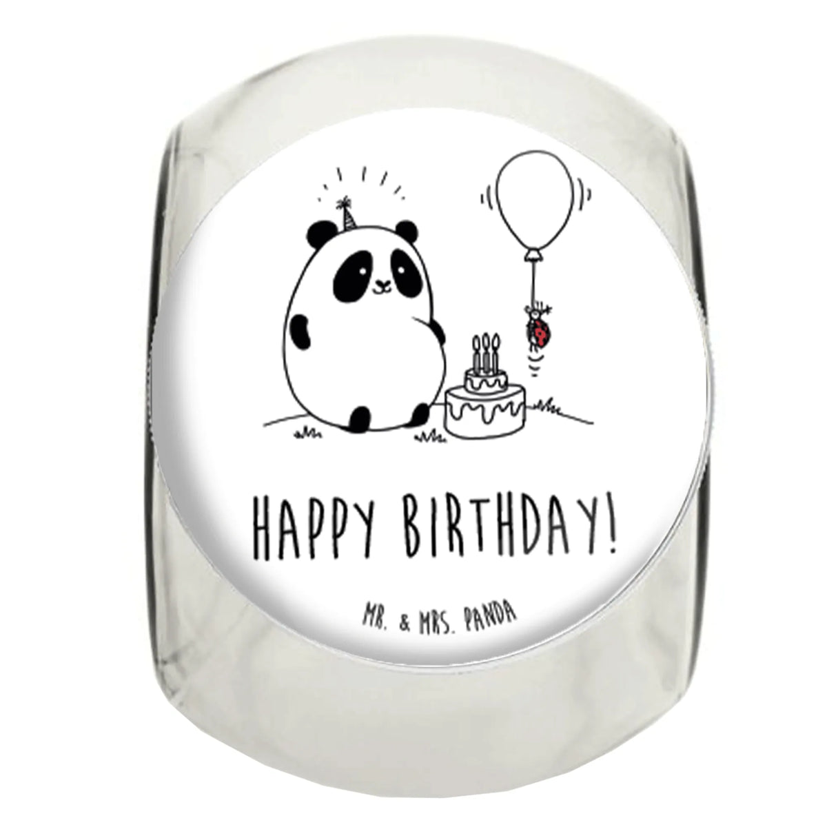 Słoik na cukierki Panda urodziny Bonbonbehälter, glasbehälter, Süßigkeitenglas, Dekoglas, Vorratsglas, Frischhaltedose, Glasdose, Kaffeedose, Bonbonglas, Naschglas, Naschdose, Vorratsdose, keksglas, Teedose, Süßigkeiten Glas, keksdose glas, küchenglas, Aufbewahrungsdose, mehrzweckglas, schraubglas, Vorratsdose Glas, lebensmittelbehälter glas, gewürzglas, Bonboniere, Lebensmittelbehälter, aufbewahrungsglas, Candyglas, Müsli Glas, Vorratsbehälter