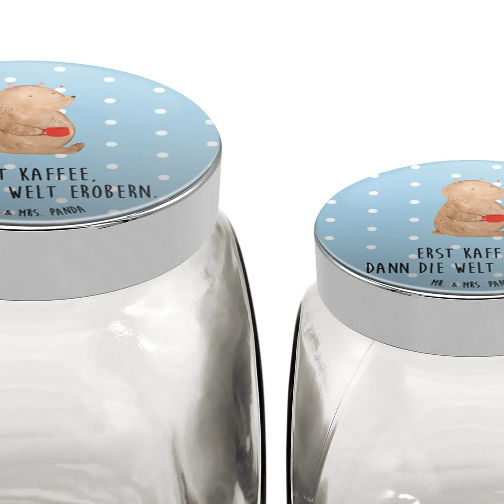 Candy Jar bear Coffee bear, teddy, teddy bear, cuddly toy, coffee, conquer the world, good morning, motivation, bears, morning routine, save the world