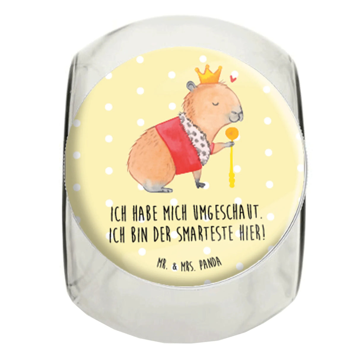 Bonbonglas Capybara König keksglas, gewürzglas, küchenglas, Frischhaltedose, Naschglas, Süßigkeiten Glas, Vorratsbehälter, Teedose, schraubglas, mehrzweckglas, Müsli Glas, Naschdose, Kaffeedose, aufbewahrungsglas, Candyglas, keksdose glas, Bonbonbehälter, Bonboniere, Vorratsglas, glasbehälter, Bonbonglas, Aufbewahrungsdose, Lebensmittelbehälter, Süßigkeitenglas, Vorratsdose Glas, Vorratsdose, Glasdose, Dekoglas, lebensmittelbehälter glas, Tiere, Tiermotive, Lustige Sprüche, Gute Laune, König, Capybara