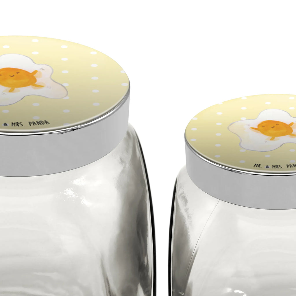 Candy Jar Fried egg egg small animals, cute, funny, cute animal motives, hand drawn, small world, funny sayings, good mood, happy, gifts, gift ideas, special gifts, animal lover, card, love, fried egg, Egg, nice, day