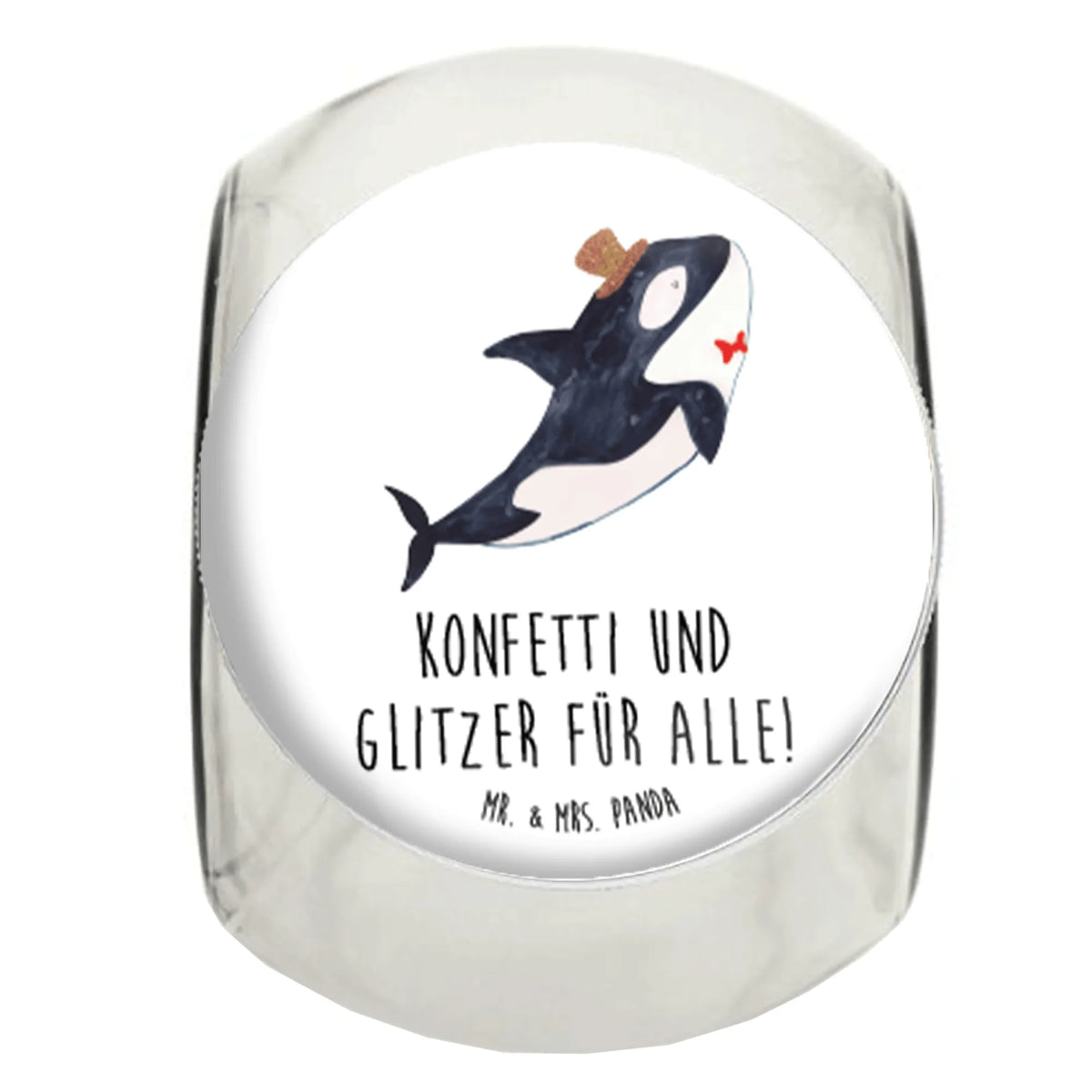 Candy Jar orca cylinder Vorratsdose, Bonbonglas, mehrzweckglas, keksdose glas, Teedose, glasbehälter, Vorratsbehälter, küchenglas, Dekoglas, Müsli Glas, Frischhaltedose, Bonbonbehälter, Aufbewahrungsdose, aufbewahrungsglas, Lebensmittelbehälter, gewürzglas, schraubglas, Vorratsglas, Glasdose, Süßigkeitenglas, Naschglas, Naschdose, keksglas, Candyglas, Süßigkeiten Glas, Bonboniere, Vorratsdose Glas, Kaffeedose, lebensmittelbehälter glas, Meer, Meerestiere, Urlaub, Glitzer, Fest, Feier, Fete, Glitter, Orca, Konfetti, Glückwunsch, Narwal, Geburtstag
