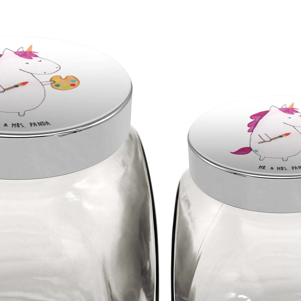 Słoik na cukierki Jednorożec Artysta Jednorożec, jednorożce, dekoracje jednorożca, jednorożec