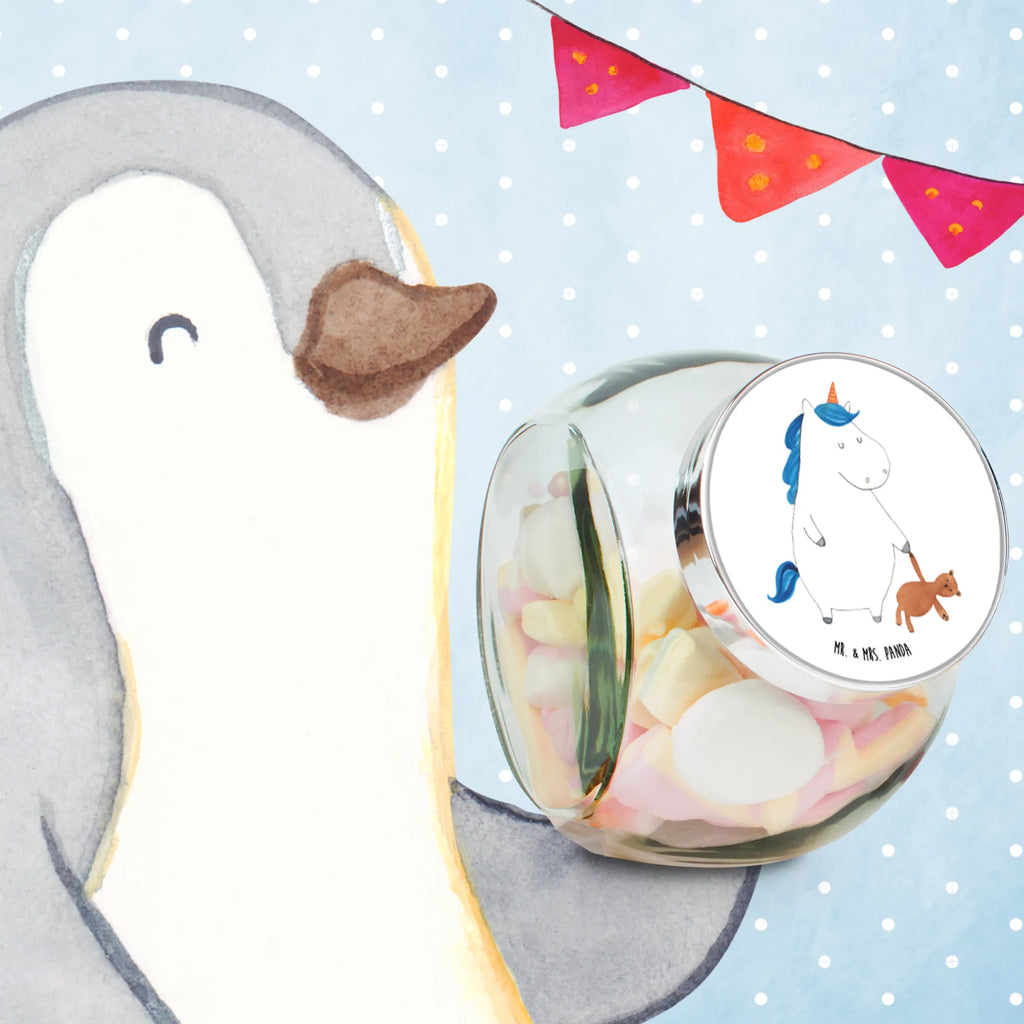 Słoik na cukierki Jednorożec Miś Jednorożec, jednorożce, dekoracje jednorożca, jednorożec