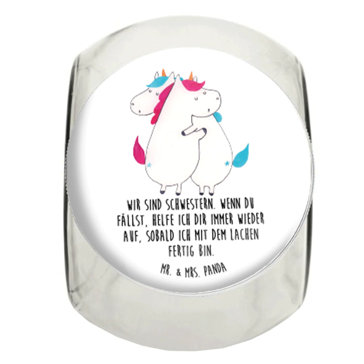 Candy Jar unicorns Embrace Siblings, Sisters, Girlfriends
