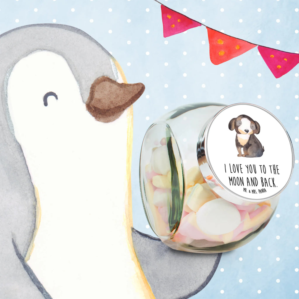 Słoik na cukierki pies relaks Pies, motyw psa, zwierzę domowe, rasa psa, miłośnik zwierząt, właściciel psa, powiedzenia