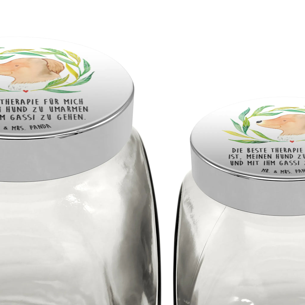 Słoik na cukierki pies kwiaty Pies, motyw psa, zwierzę domowe, rasa psa, miłośnik zwierząt, właściciel psa, powiedzenia