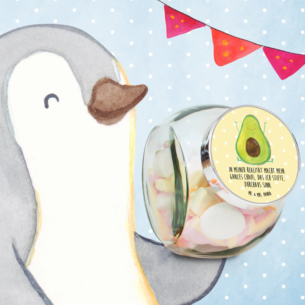 Słoik na cukierki Awokado Szczęśliwy Awokado, Warzywa, Wegan, Zdrowy