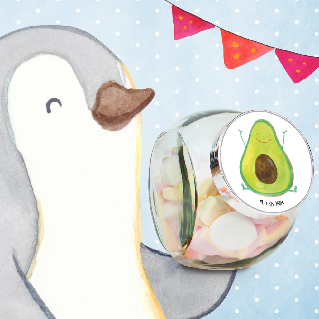 Słoik na cukierki Awokado Szczęśliwy Awokado, Warzywa, Wegan, Zdrowy