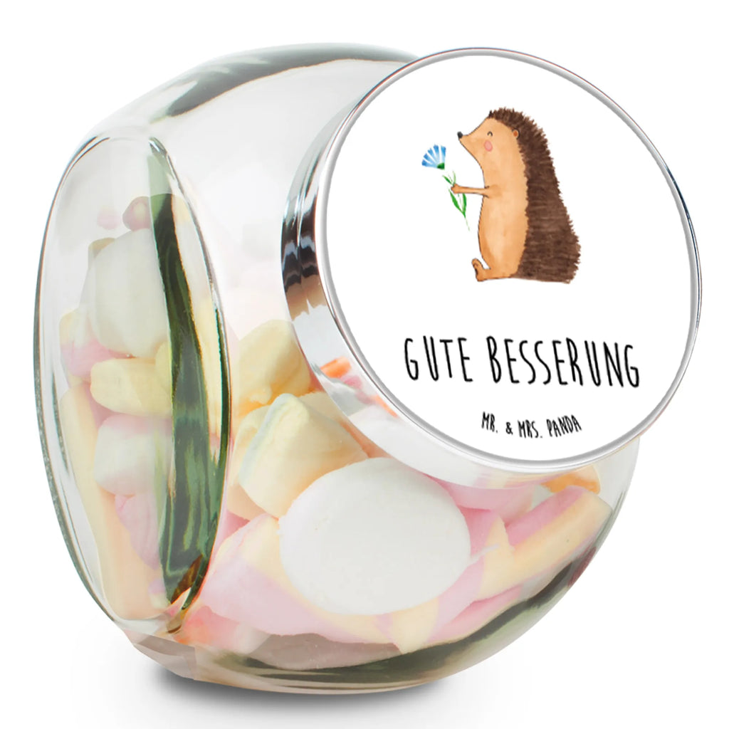 Candy Jar Hedgehog Flower small animals, cute, funny, cute animal motives, hand drawn, small world, funny sayings, good mood, happy, gifts, gift ideas, special gifts, animal lover, card, illness, get well soon, visit, sick, hospital, hedgehog, recovery wishes