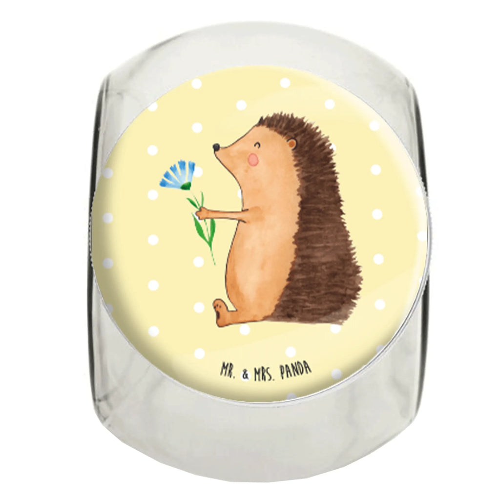 Candy Jar Hedgehog Flower small animals, cute, funny, cute animal motives, hand drawn, small world, funny sayings, good mood, happy, gifts, gift ideas, special gifts, animal lover, card, illness, get well soon, visit, sick, hospital, hedgehog, recovery wishes