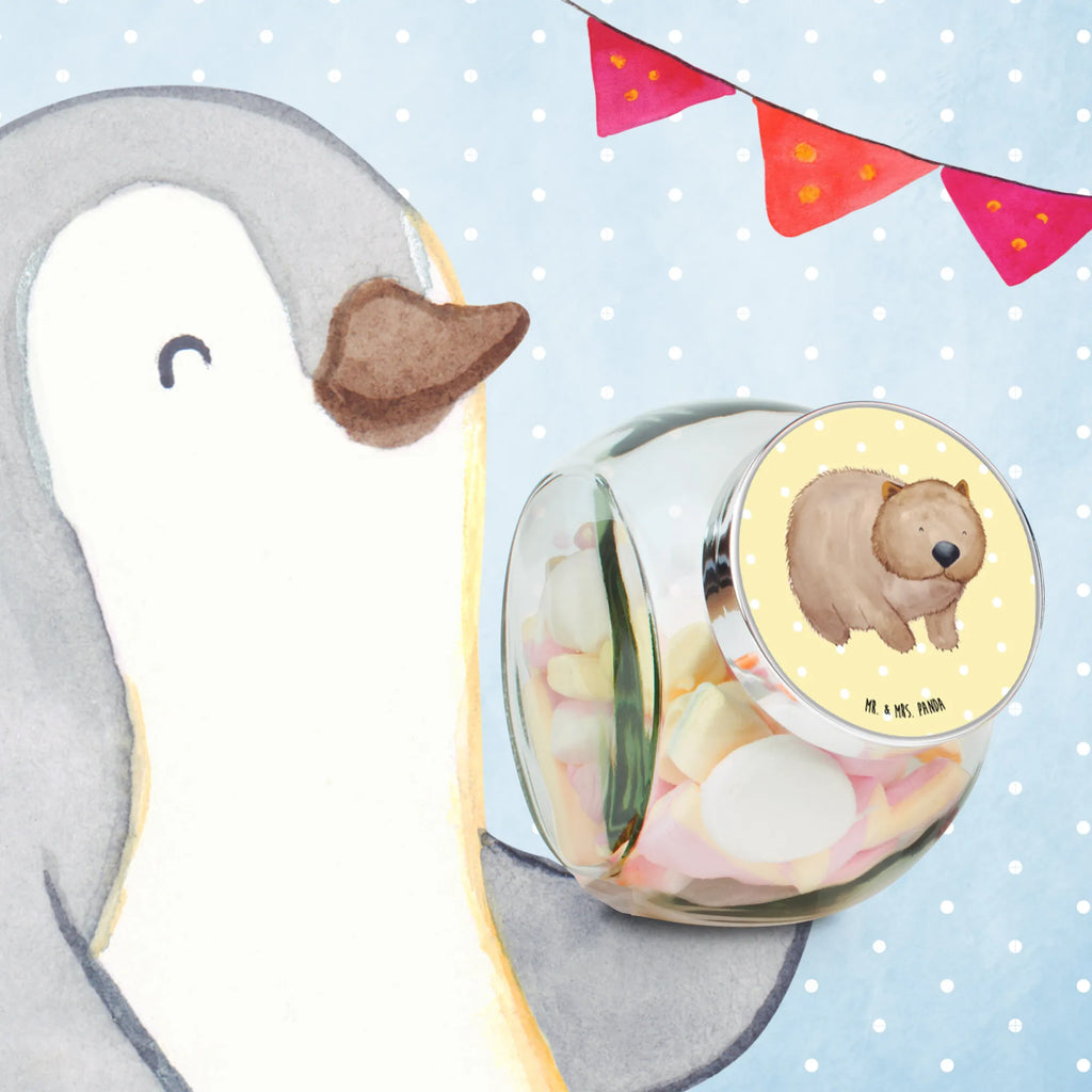 Słoik na cukierki Wombat lebensmittelbehälter glas, glasbehälter, keksdose glas, Vorratsbehälter, glas für kaffee, glas für süßigkeiten, schraubglas, Süßigkeitenglas, glas mit verschluss, glas für müsli, Bonbonglas, Candyglas, Vorratsdose, Naschglas, Vorratsdose Glas, süßigkeitengläser, glas für gewürze, glas für tee, Bonbonbehälter, Bonboniere, gewürzglas, müsliglas, Glasdose, Glas Für Bonbons, aufbewahrungsgläser, aufbewahrungsglas, vorratsgläser, keksglas, Naschdose, Vorratsglas, bonbongläser, aufbewahrungsbehälter, glasdosen, glas mit deckel, mehrzweckglas, Tiere, Tiermotive, Lustige Sprüche, Gute Laune, Das Leben Ist schön, Wombat, Australien, Motivation, Spruch