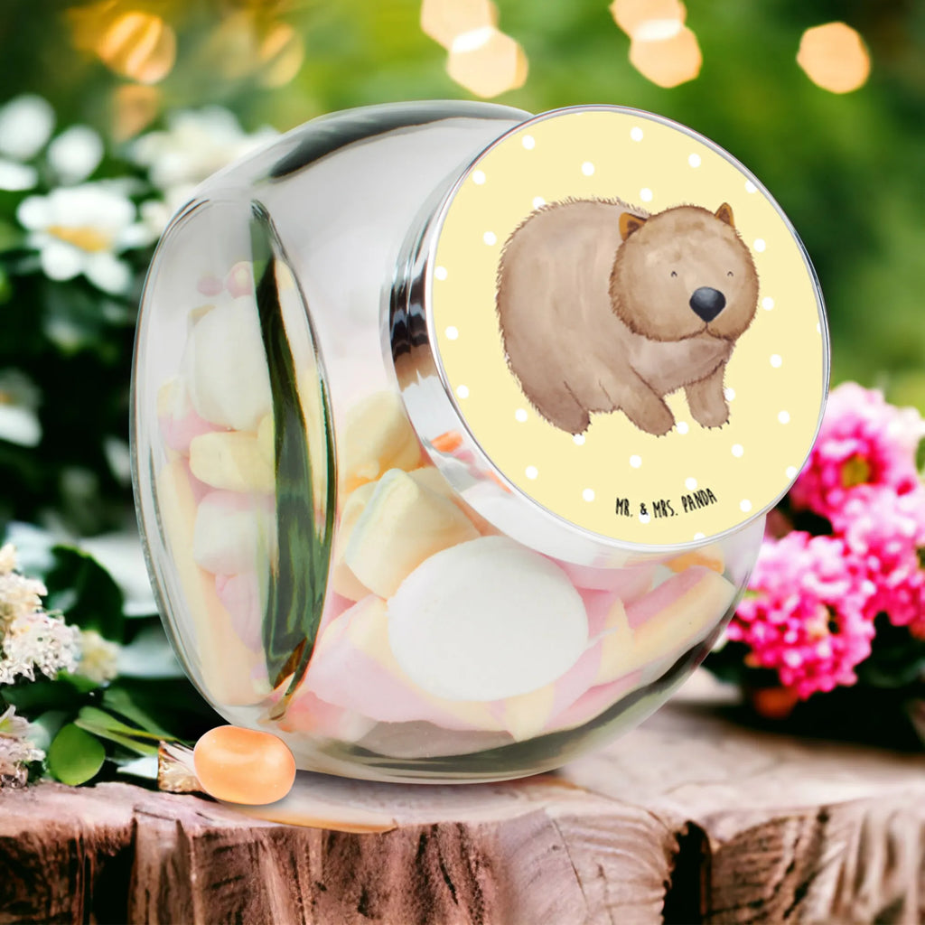 Słoik na cukierki Wombat lebensmittelbehälter glas, glasbehälter, keksdose glas, Vorratsbehälter, glas für kaffee, glas für süßigkeiten, schraubglas, Süßigkeitenglas, glas mit verschluss, glas für müsli, Bonbonglas, Candyglas, Vorratsdose, Naschglas, Vorratsdose Glas, süßigkeitengläser, glas für gewürze, glas für tee, Bonbonbehälter, Bonboniere, gewürzglas, müsliglas, Glasdose, Glas Für Bonbons, aufbewahrungsgläser, aufbewahrungsglas, vorratsgläser, keksglas, Naschdose, Vorratsglas, bonbongläser, aufbewahrungsbehälter, glasdosen, glas mit deckel, mehrzweckglas, Tiere, Tiermotive, Lustige Sprüche, Gute Laune, Das Leben Ist schön, Wombat, Australien, Motivation, Spruch