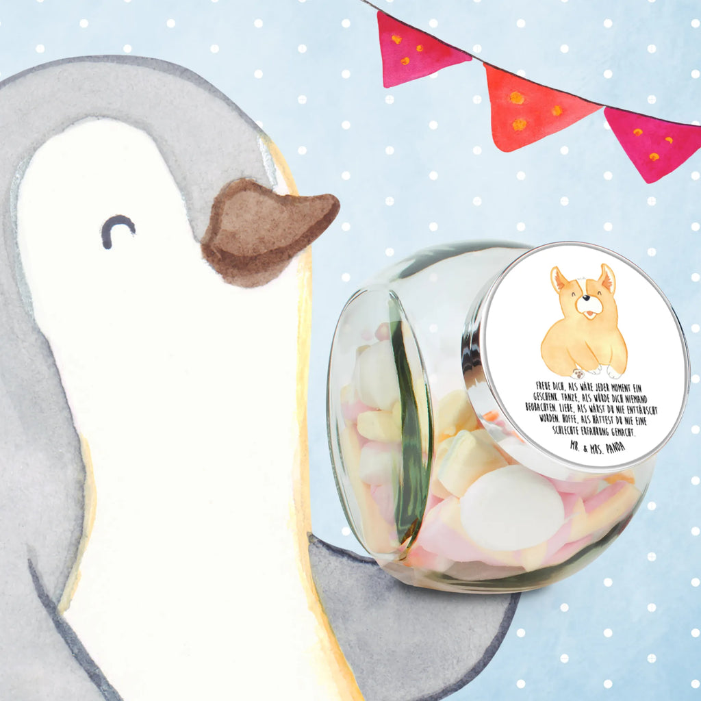 Candy Jar Corgi dog, mutt, hound, woof, dog mama, dog breed, love dogs, love for dogs, dog decorative items, bag with dog print, funny gifts for dog owners, what do you give a dog lover, Christmas gifts for dogs, gifts for dogs, dog sayings, Welsh Corgi Pembroke, joy of life, british, saying, sayings, motivation, dog's sayings, Corgi