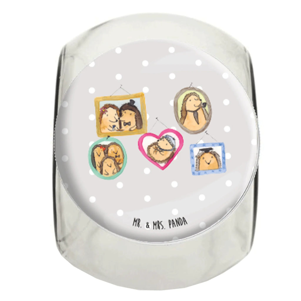 Słoik na cukierki Rodzina jeży Rodzina, Dzień Ojca, Dzień Matki, brat, siostra, mama, tata, babcia, dziadek