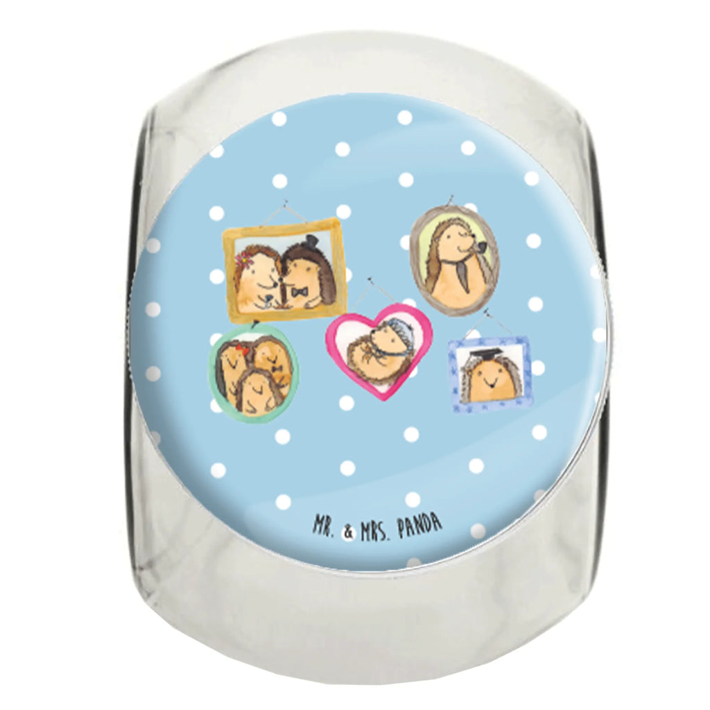 Słoik na cukierki Rodzina jeży Rodzina, Dzień Ojca, Dzień Matki, brat, siostra, mama, tata, babcia, dziadek