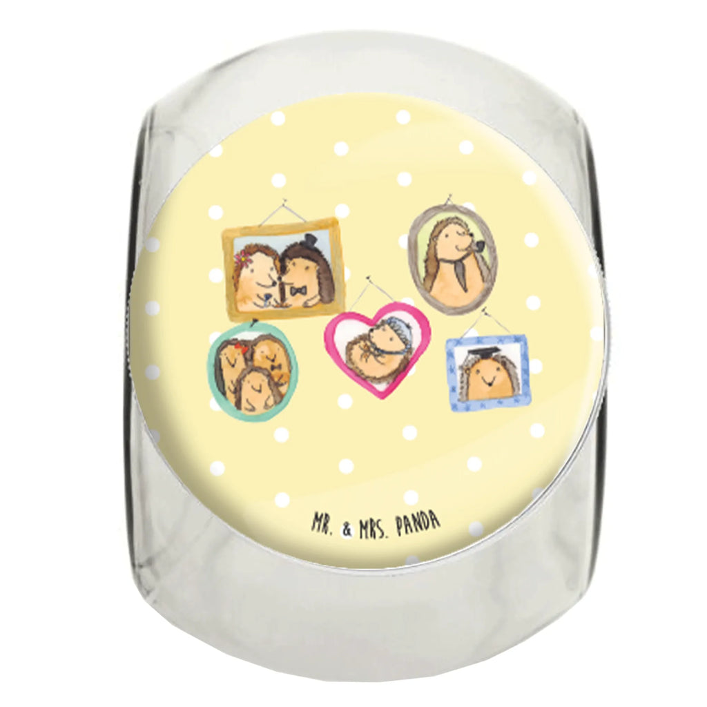 Słoik na cukierki Rodzina jeży Rodzina, Dzień Ojca, Dzień Matki, brat, siostra, mama, tata, babcia, dziadek