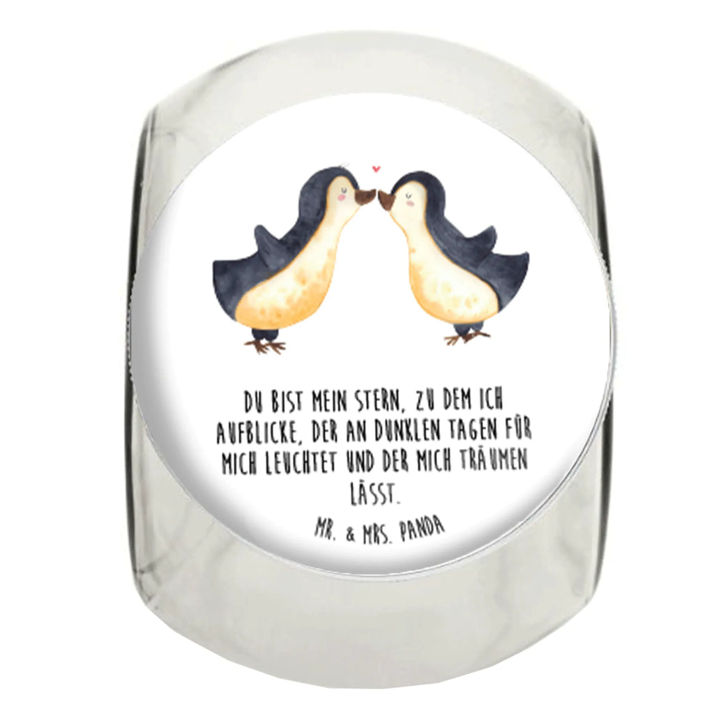 Słoik na cukierki Pingwin Miłość Miłość, partner, przyjaciel, przyjaciółka, mąż, żona, wesele, zaręczyny, prośba o rękę, prezent miłosny, rocznica, dzień ślubu