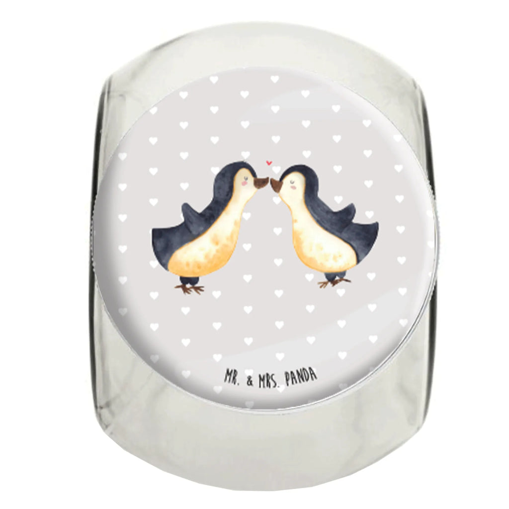 Słoik na cukierki Pingwin Miłość Miłość, partner, przyjaciel, przyjaciółka, mąż, żona, wesele, zaręczyny, prośba o rękę, prezent miłosny, rocznica, dzień ślubu